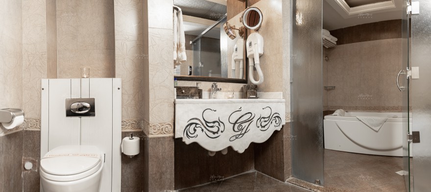 سرویس بهداشتی هتل قصر طلایی مشهد